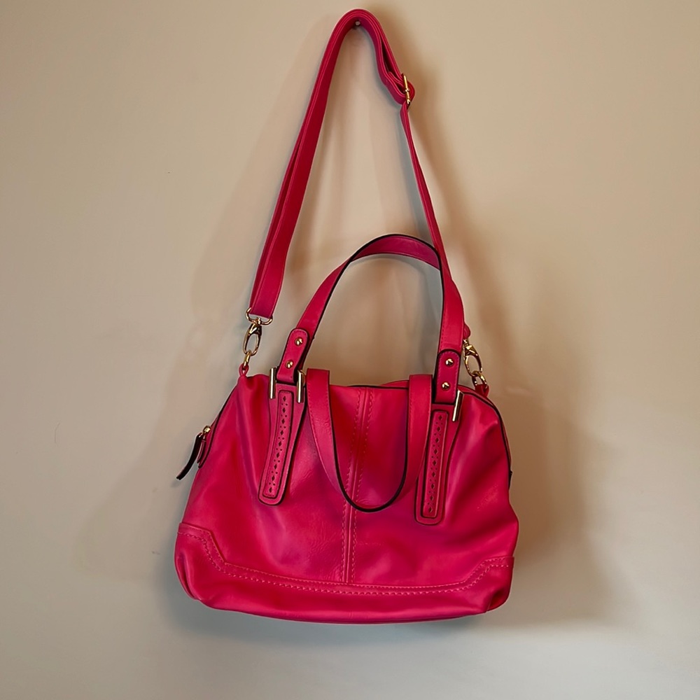 Hot Pink Shoulder Bag